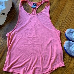 Nike tank with mesh backside
